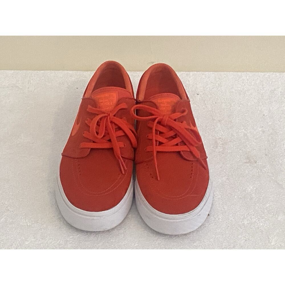 Nike Zoom Stefan Janoski Men’s Skateboard‎ Sneaker Shoes Red Suede Size 9.5